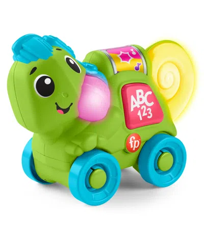 Fisher Price Fisher-price Link Squad Crawl ‘n Colors Chameleon Baby Learning Toy With Music Lights In Multi-color