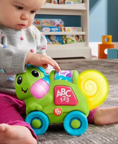 Fisher Price Fisher-price Link Squad Crawl ‘n Colors Chameleon Baby Learning Toy With Music Lights In Multi-color