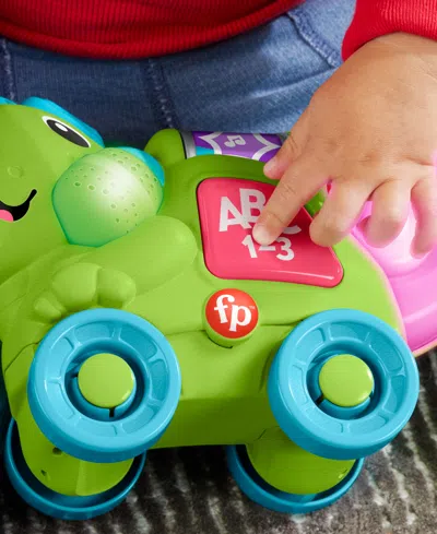 Fisher Price Fisher-price Link Squad Crawl ‘n Colors Chameleon Baby Learning Toy With Music Lights In Multi-color