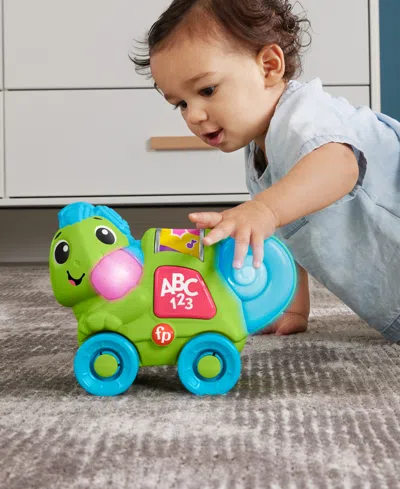 Fisher Price Fisher-price Link Squad Crawl ‘n Colors Chameleon Baby Learning Toy With Music Lights In Multi-color