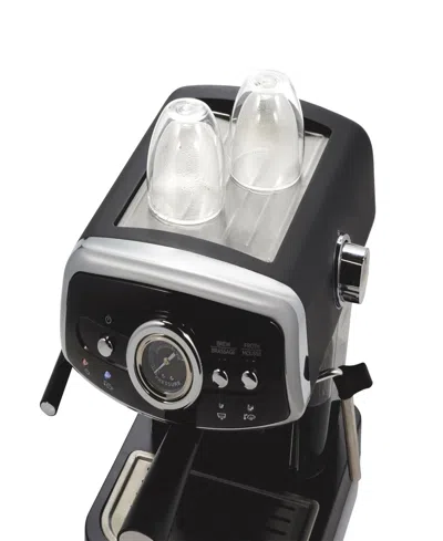 Hamilton Beach 15 Bar Pump Slide Lock Espresso Maker In Black