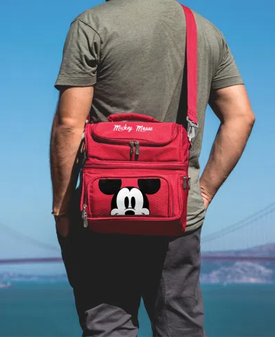 Oniva Disney Mickey Mouse 10 Liter Pranzo Lunch Bag Cooler With Utensils In Red