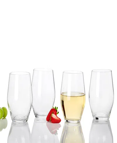 Anchor Hocking Stemless Wine Glasses In Clear