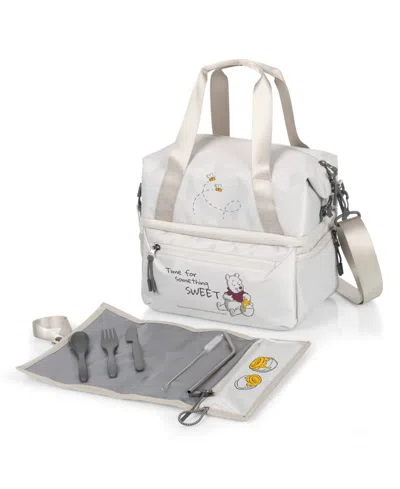 Oniva Disney Winnie The Pooh 17 Liter Tarana Lunch Bag Cooler With Utensils In Halo Gray