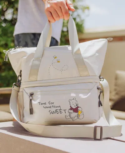 Oniva Disney Winnie The Pooh 17 Liter Tarana Lunch Bag Cooler With Utensils In Halo Gray