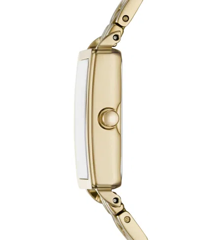 Skagen Women's Hagen Micro Quartz Two-hand Gold Stainless Steel 31mm In Gold