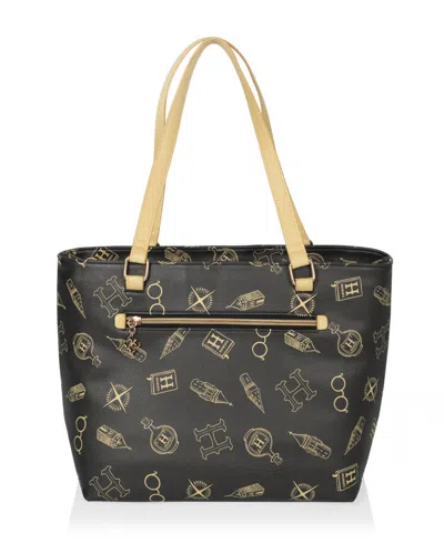 Oniva Harry Potter Hogwarts Uptown Cooler Bag Tote In Black With Gold Accents