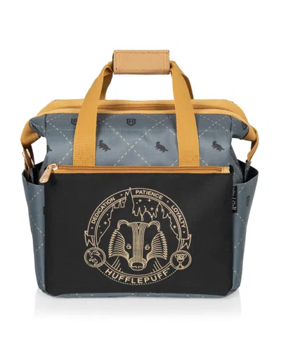 Oniva Harry Potter Hufflepuff 9 Liter On The Go Lunch Bag Cooler In Black With Yellow Accents
