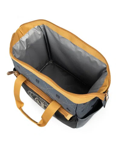 Oniva Harry Potter Hufflepuff 9 Liter On The Go Lunch Bag Cooler In Black With Yellow Accents