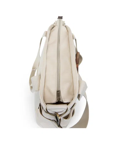 Legacy Temecula Wine And Cheese Bag In Natural White Canvas