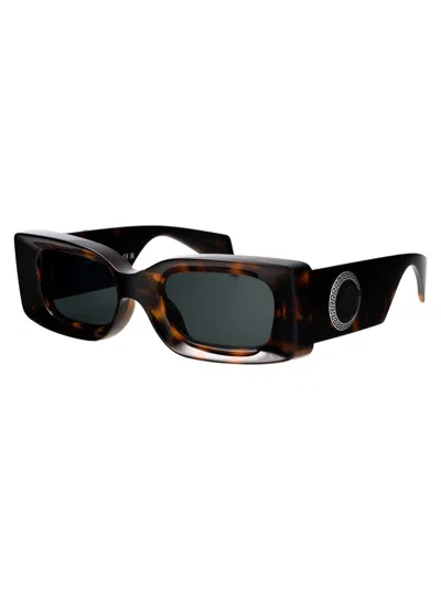 Shop Versace Sunglasses In 108/87 Havana