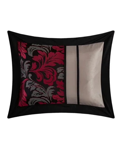 Stratford Park Lincoln 7-piece Comforter Set, King In Black Gold