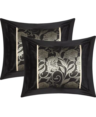 Stratford Park Mollybee 7-piece Comforter Set, Queen In Red Gold