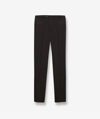Larusmiani Velvet Trousers Howard Pants In Brown