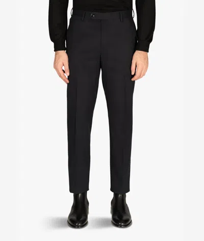 Larusmiani Velvet Trousers Howard Pants In Midnightblue