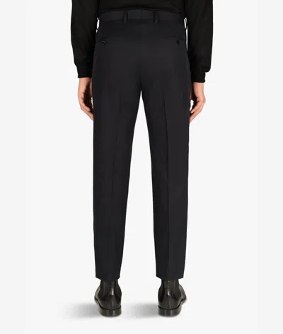 Larusmiani Velvet Trousers Howard Pants In Midnightblue