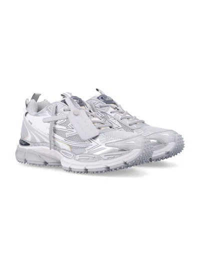 Shop Off-white Be Right Back Sneakers In Grey Silver