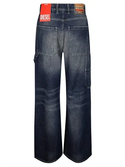 Shop Diesel D-sire Wide-leg Jeans