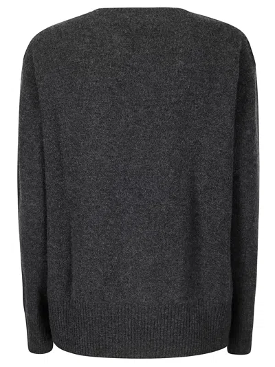 Shop Be You Crewneck Sweater In Charcoal