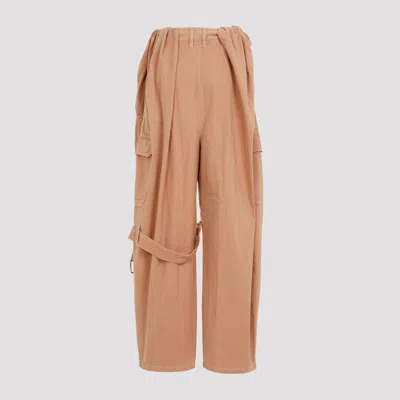 Shop Loewe Balloon Cargo Pants In Clay