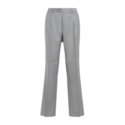 Etro Single Pleat Pants In Wool