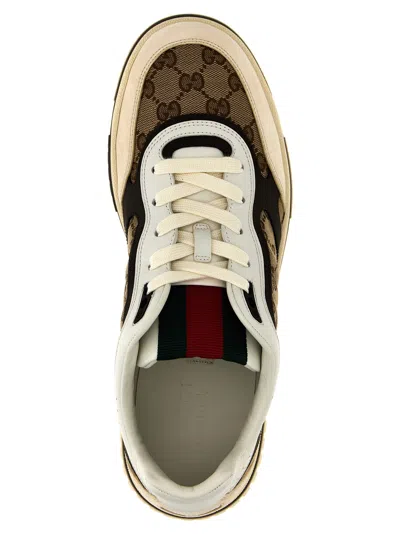 Shop Gucci Re-web Sneakers In Multicolor