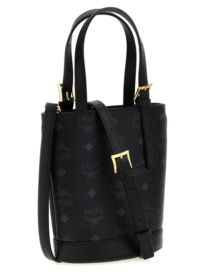 Shop Mcm Arena Vi Handbag In Black