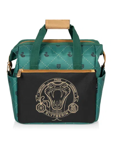 Oniva Harry Potter Slytherin 9 Liter On The Go Lunch Bag Cooler In Black With Green Accents