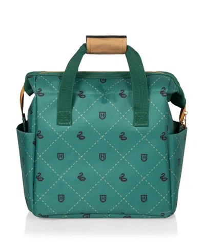 Oniva Harry Potter Slytherin 9 Liter On The Go Lunch Bag Cooler In Black With Green Accents