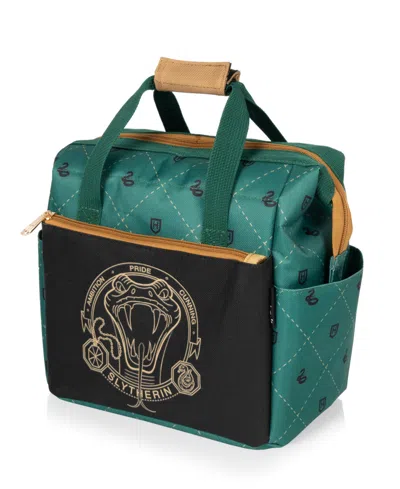 Oniva Harry Potter Slytherin 9 Liter On The Go Lunch Bag Cooler In Black With Green Accents