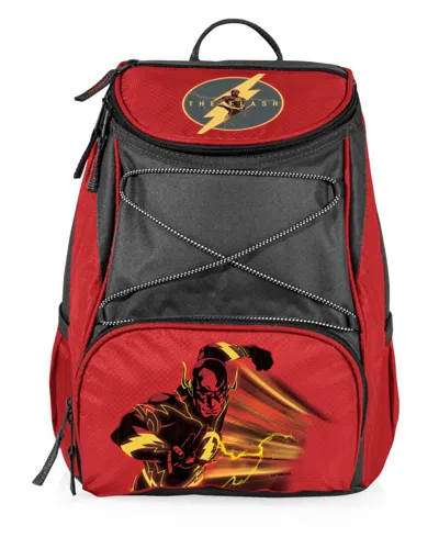 Oniva Dc Comics The Flash 10 Liter Ptx Backpack Cooler In Red With Gray Accents