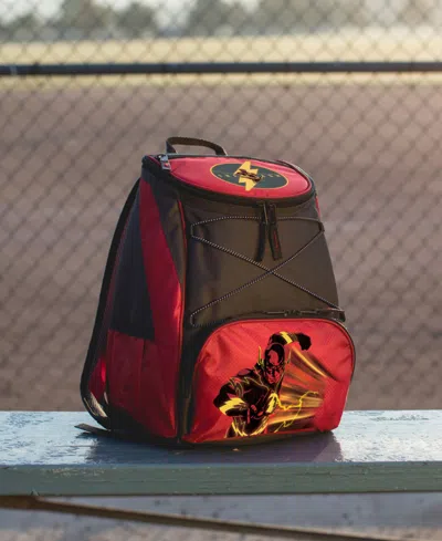 Oniva Dc Comics The Flash 10 Liter Ptx Backpack Cooler In Red With Gray Accents