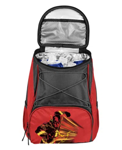 Oniva Dc Comics The Flash 10 Liter Ptx Backpack Cooler In Red With Gray Accents