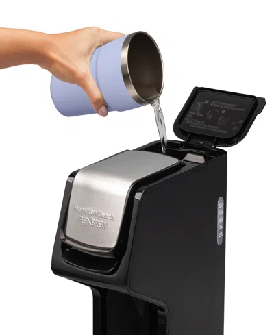 Hamilton Beach 12 Cup Flexbrew Dual Coffee Maker And Single Serve In Black