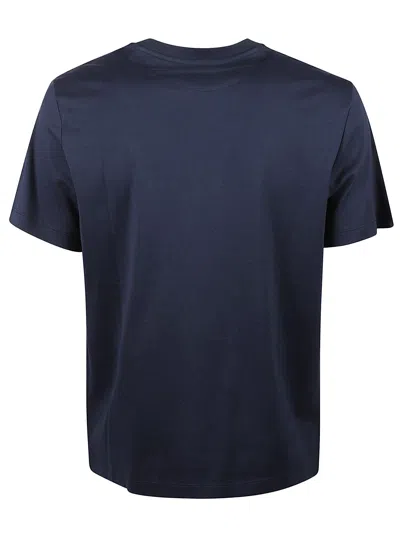 Michael Kors Logo-tape T-shirt In Blue