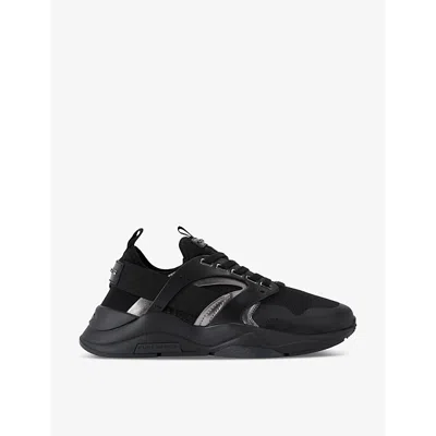 Kurt Geiger Richmond Lace Up Sneakers In Black