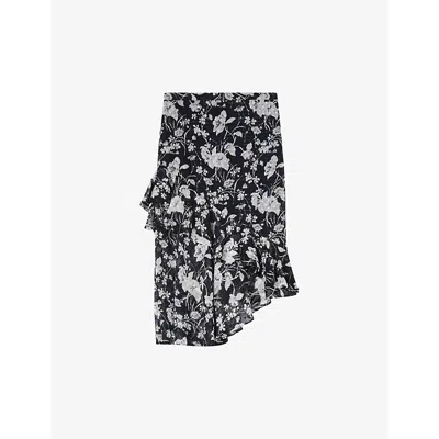 Lk Bennett Ellie Knitted Tops In Mul-black/cream