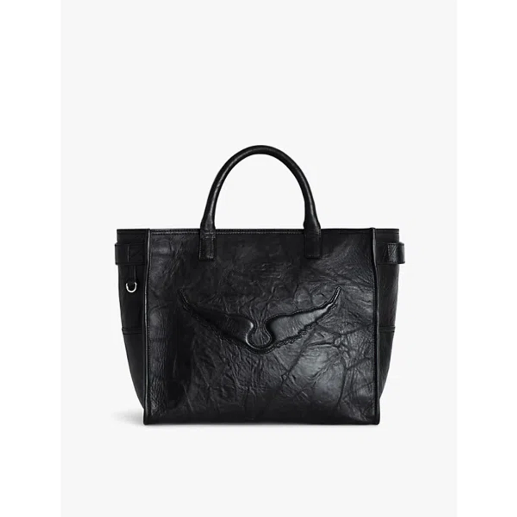 【関税込み】Angel Wings Shopper Bag - Zadig & Voltaire - Lea Zadig&Voltaire Angel Wings Tote Bag | Black | FARFETCH