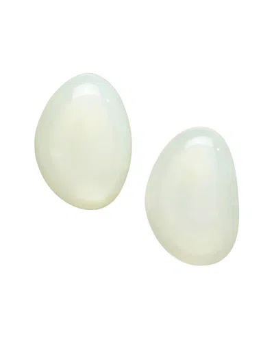 MARGO MORRISON MARGO MORRISON SILVER MOONSTONE EARRINGS 