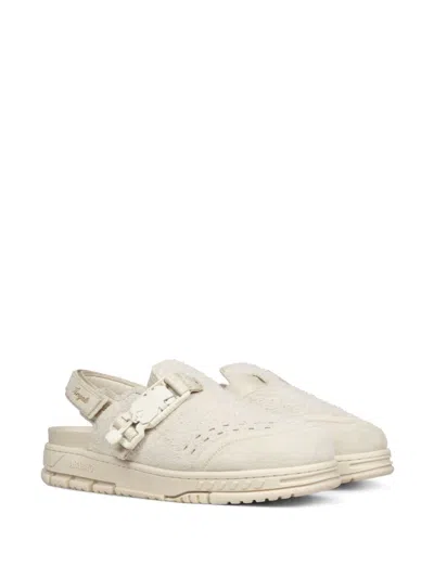 Axel Arigato Area Leather Slippers In Neutrals