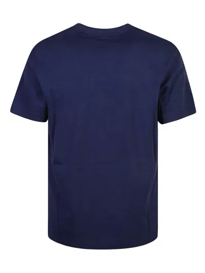 Shop Just Cavalli Ghotic Logo-print T-shirt In Blue