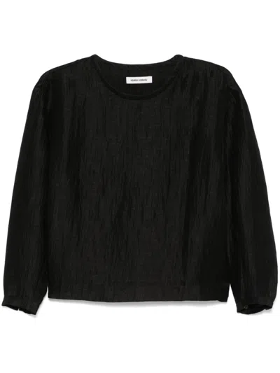 Henrik Vibskov Keyhole Blouse In Black