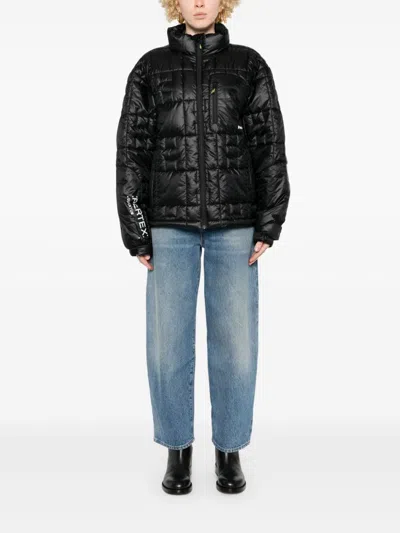 Huf Pertex Down Jacket In Black