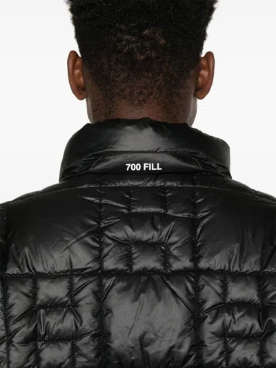 Huf Pertex Down Jacket In Black