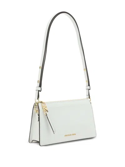 Michael Kors Empire Shoulder Bag In White