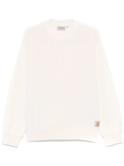 Carhartt Tridon Sweater In Neutrals
