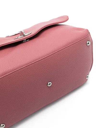 Zanellato Baby Postina Daily Bamboo Top Handle Bag In Pink