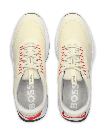 Hugo Boss Ttnm Lightweight Evo Trainers In Neutral