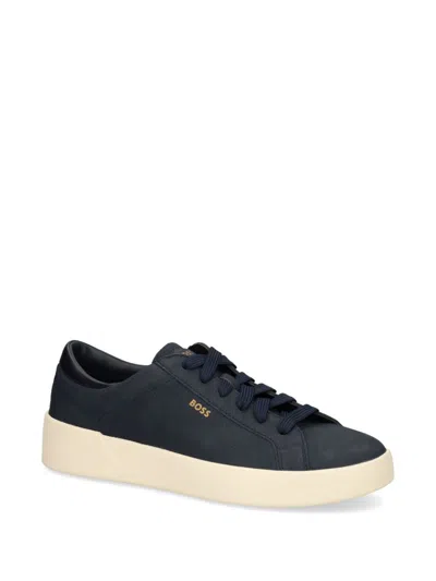 Hugo Boss Belwar Mens Trainers In Blue