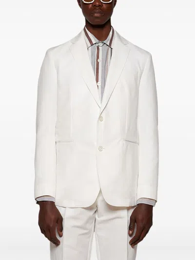 Shop Orlebar Brown Garret Blazer In White